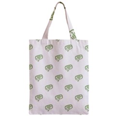 Happy St Patricks Day Symbol Motif Pattern Zipper Classic Tote Bag by dflcprintsclothing