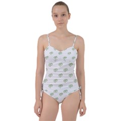 Happy St Patricks Day Symbol Motif Pattern Sweetheart Tankini Set by dflcprintsclothing