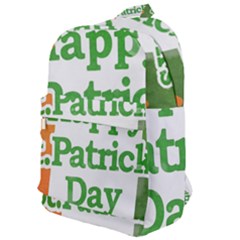 Happy St Patricks Day Design Classic Backpack