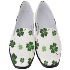 St Patricks Day Pattern Women s Classic Loafer Heels by Valentinaart