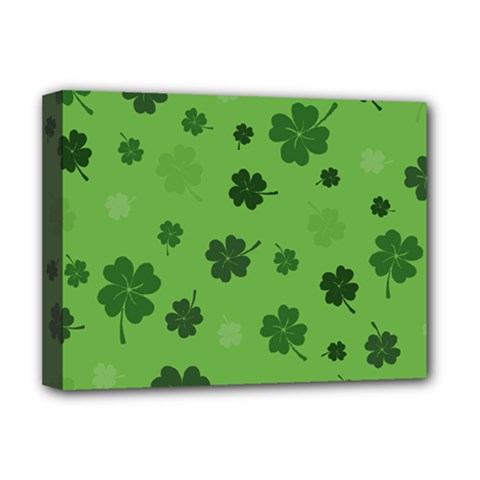 St Patricks Day Deluxe Canvas 16  X 12  (stretched)  by Valentinaart