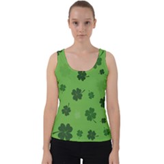 St Patricks Day Velvet Tank Top by Valentinaart