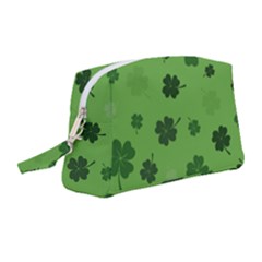 St Patricks Day Wristlet Pouch Bag (medium) by Valentinaart