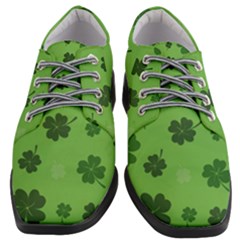 St Patricks Day Women Heeled Oxford Shoes by Valentinaart