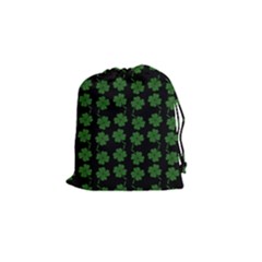 St Patricks Day Drawstring Pouch (small)