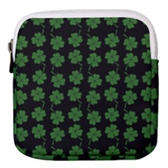 St Patricks Day Mini Square Pouch by Valentinaart