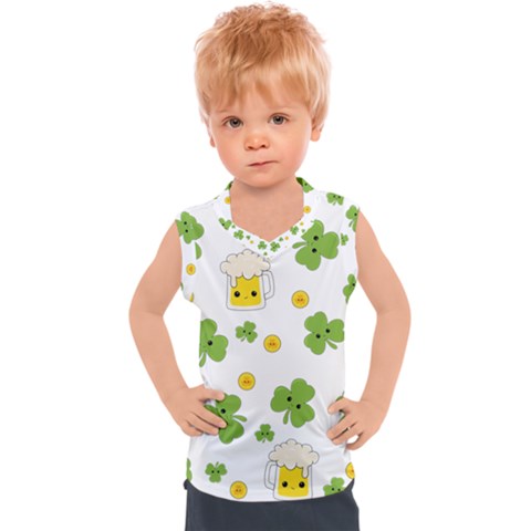 St Patricks Day Kids  Sport Tank Top by Valentinaart