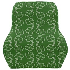 St Patricks Day Car Seat Back Cushion  by Valentinaart
