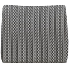 Black And White Triangles Seat Cushion