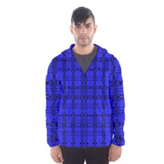 Digital Illusion Men s Hooded Windbreaker by Sparkle