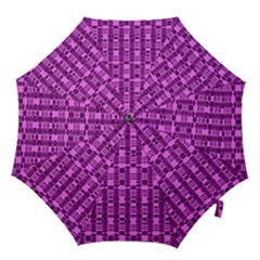 Digital Violet Hook Handle Umbrellas (large) by Sparkle