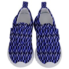 Blue Diamonds Kids  Velcro No Lace Shoes