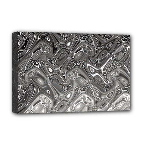 Grey Glow Cartisia Deluxe Canvas 18  x 12  (Stretched)