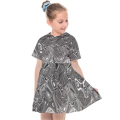 Grey Glow Cartisia Kids  Sailor Dress