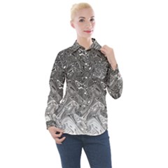 Grey Glow Cartisia Women s Long Sleeve Pocket Shirt