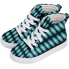 Mandala Pattern Kids  Hi-top Skate Sneakers