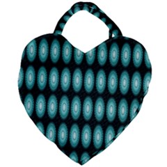 Mandala Pattern Giant Heart Shaped Tote by Sparkle