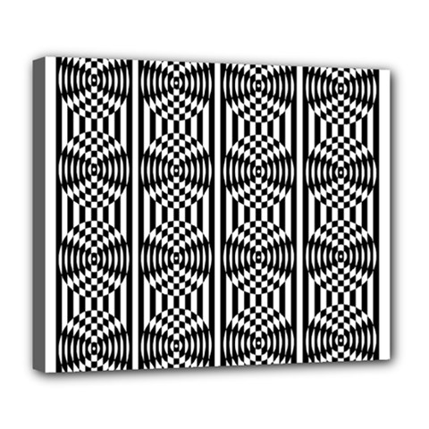 Optical Illusion Deluxe Canvas 24  X 20  (stretched) by Sparkle