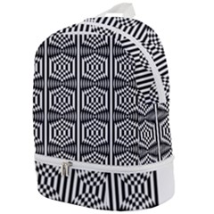 Optical Illusion Zip Bottom Backpack by Sparkle