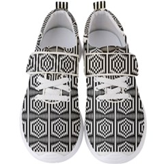 Mandala Pattern Men s Velcro Strap Shoes