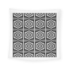 Optical Illusion Square Tapestry (small) by Sparkle