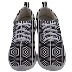 Optical Illusion Mens Athletic Shoes