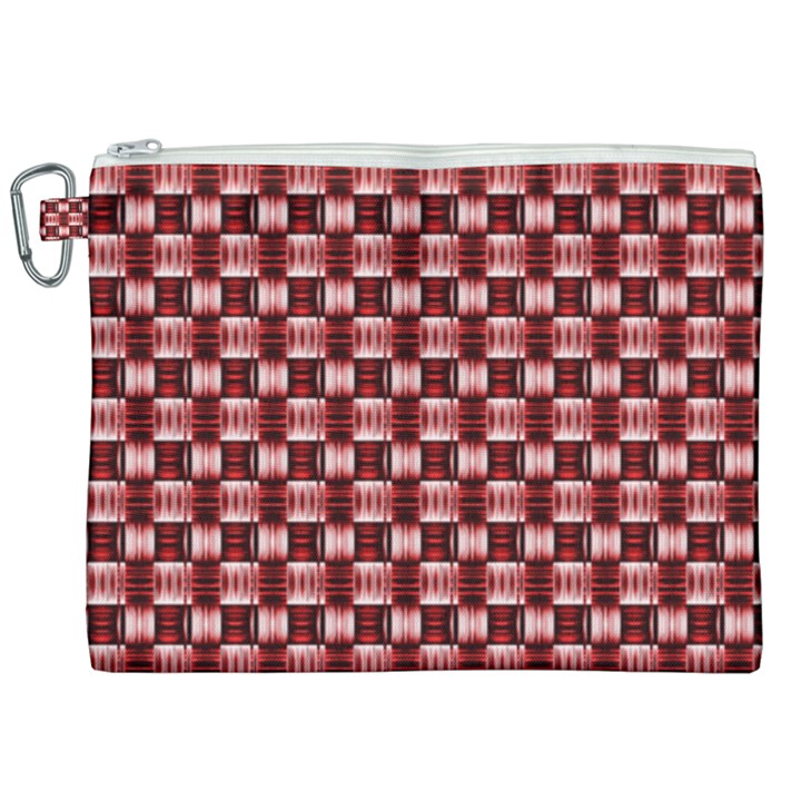 Red Kalider Canvas Cosmetic Bag (XXL)