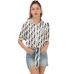 Deerlife Tie Front Shirt  by Sparkle