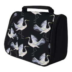 Crane Pattern Full Print Travel Pouch (Small)