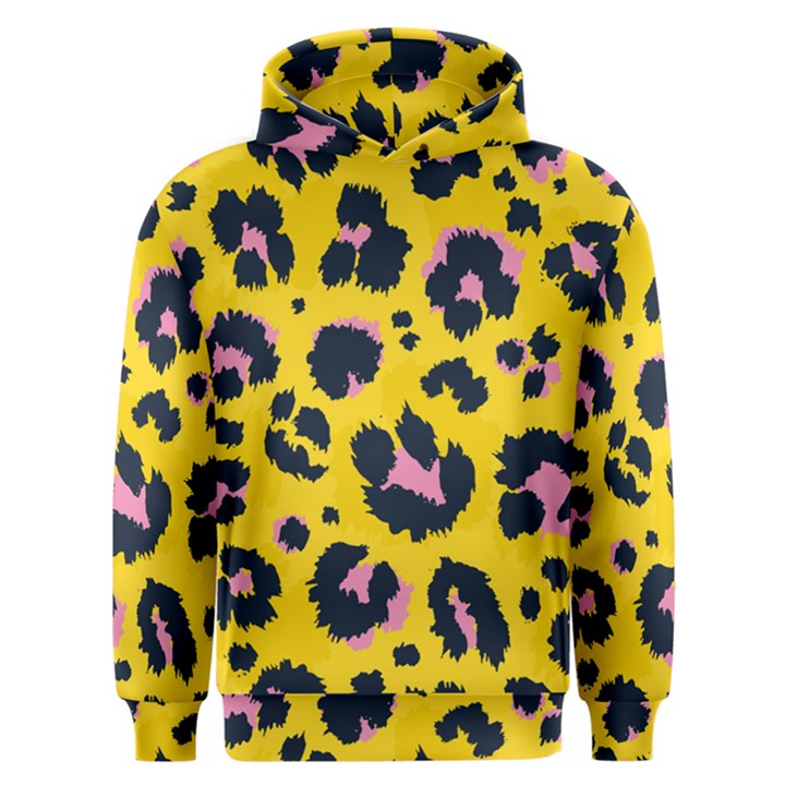 Leopard Print Seamless Pattern Men s Overhead Hoodie