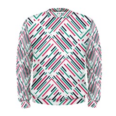 Abstract Colorful Pattern Background Men s Sweatshirt