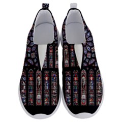 Chartres Cathedral Notre Dame De Paris Amiens Cath Stained Glass No Lace Lightweight Shoes by Wegoenart