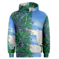 The Deep Blue Sky Men s Core Hoodie by Fractalsandkaleidoscopes