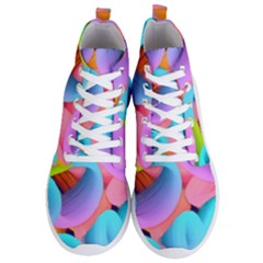 3d Color Swings Men s Lightweight High Top Sneakers by Sparkle