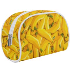 Geometric Bananas Makeup Case (large)
