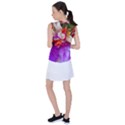 Poppy Flower Women s Sleeveless Sports Top View2