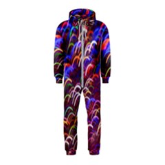 Fractal Rings Hooded Jumpsuit (kids) by Sparkle