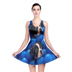 Cute Balls Puppy Reversible Skater Dress by Sparkle