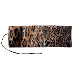 Nature With Tiger Roll Up Canvas Pencil Holder (m) by Sparkle