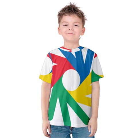 Logo Of Deaflympics Kids  Cotton Tee by abbeyz71