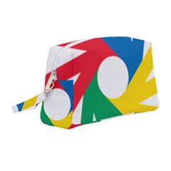Logo Of Deaflympics Wristlet Pouch Bag (medium)