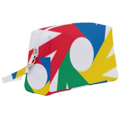 Logo Of Deaflympics Wristlet Pouch Bag (large) by abbeyz71