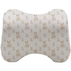 Happy Easter Motif Print Pattern Head Support Cushion