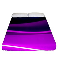 Neon Wonder  Fitted Sheet (california King Size) by essentialimage
