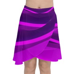 Neon Wonder  Chiffon Wrap Front Skirt by essentialimage