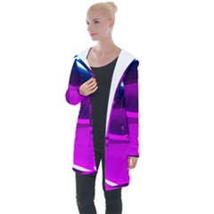 Neon Wonder  Longline Hooded Cardigan by essentialimage