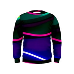 Neon Wonder Kids  Sweatshirt by essentialimage