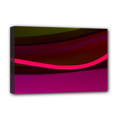 Neon Wonder Deluxe Canvas 18  X 12  (stretched) by essentialimage
