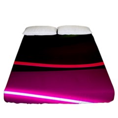 Neon Wonder Fitted Sheet (california King Size) by essentialimage