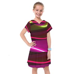 Neon Wonder Kids  Drop Waist Dress by essentialimage